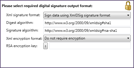 Picture - DataSigner > XmlDSig