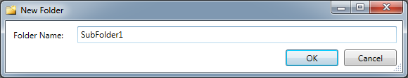 Picture - forms explorer > new folder dialog