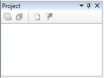 Picture - project explorer after startup