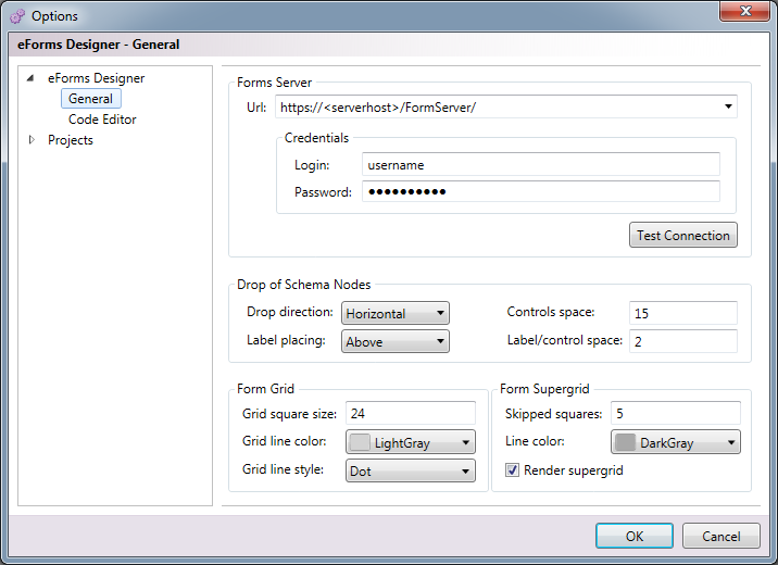 Picture - configuration window > general